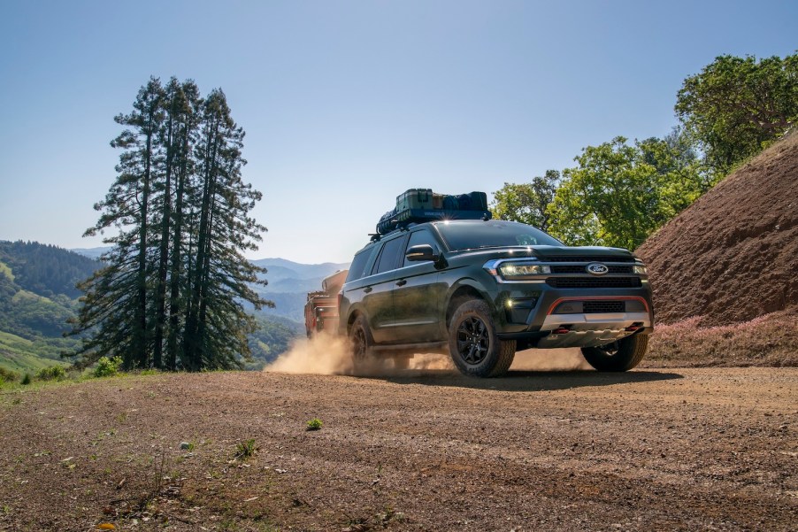 2022 Ford Expedition Timberline off-roading