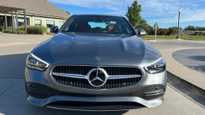 A front view of the 2022 Mercedes-Benz C 300.