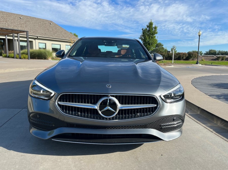 A front view of the 2022 Mercedes-Benz C 300.