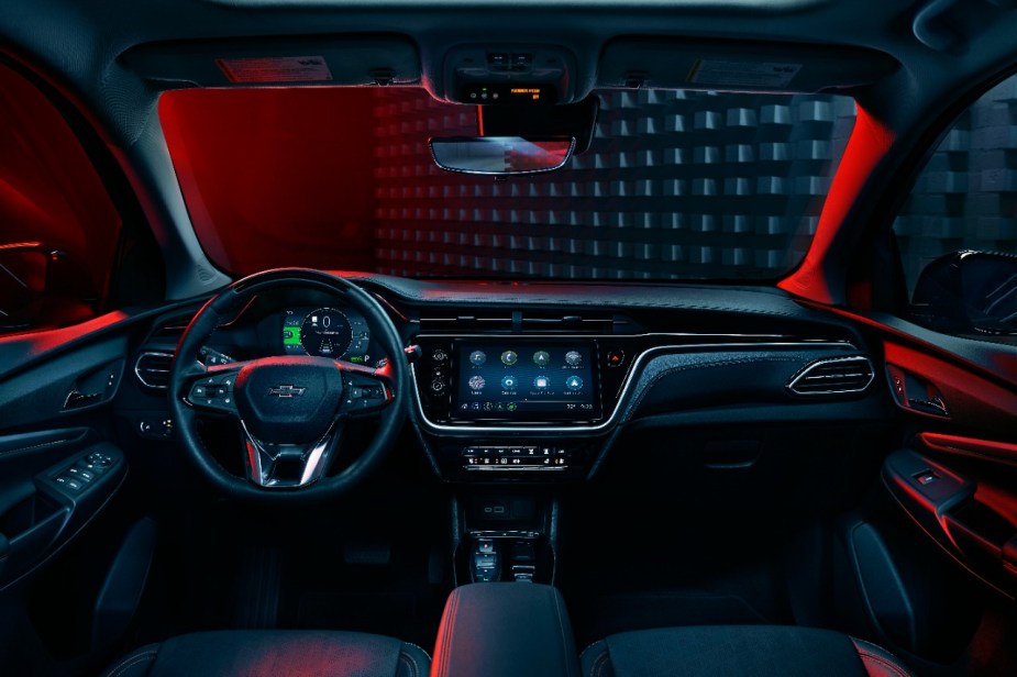 The Redline EUV has optional black leather. 