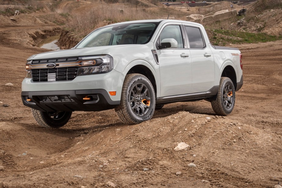 2023 Ford Maverick Tremor off-roading