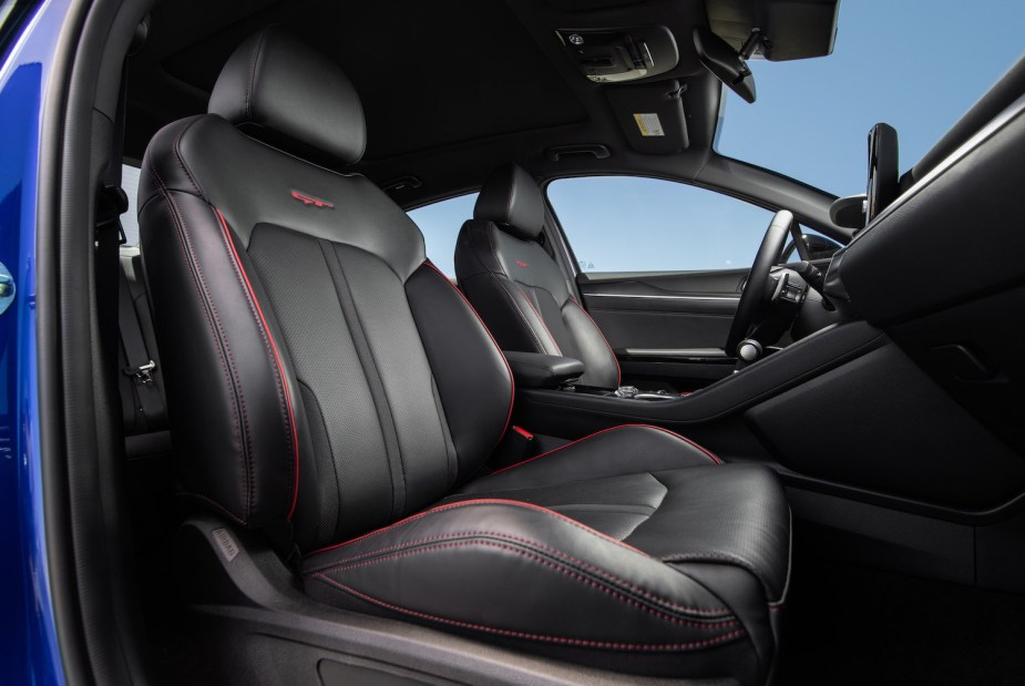 The interior of the 2023 Kia K5