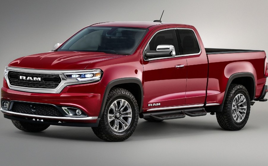 2023 Ram Dakota rendering