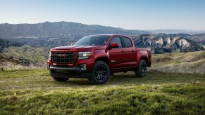 The cheapest pickup truck lease deals for September 2022 include this 2022 GMC Canyon Elevation