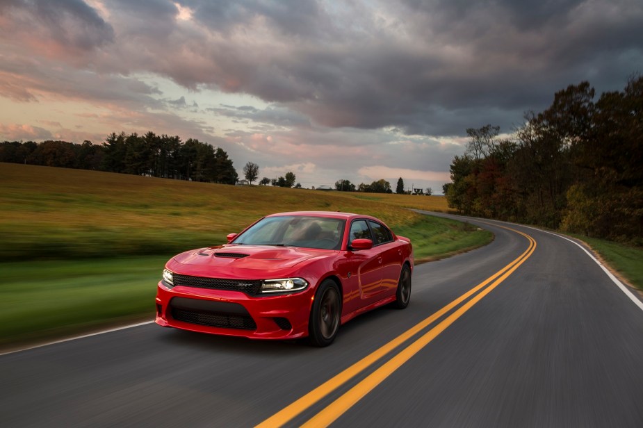 The 2015 Dodge Charger SRT Hellcat is even quicker than the Challenger SRT Hellcat on the list of the fastest used muscle cars.