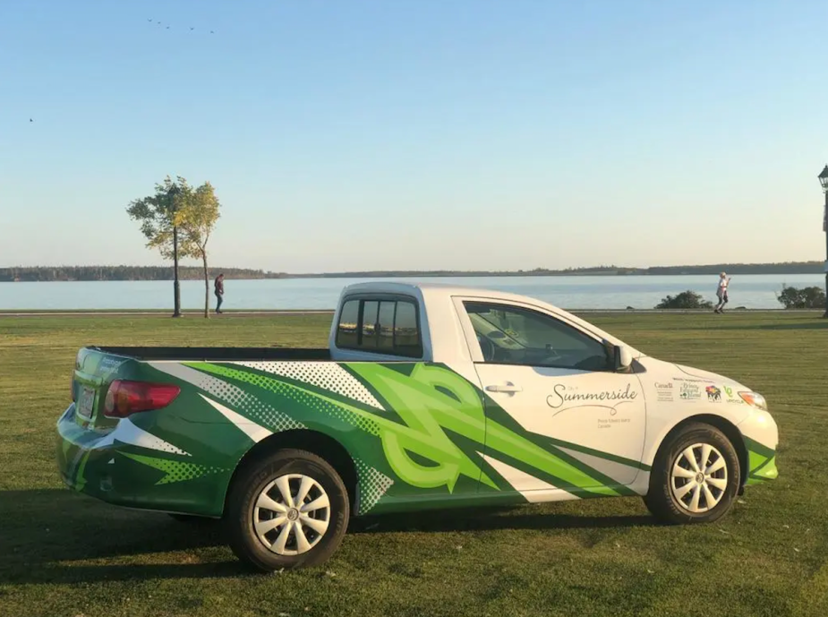 Upcycle Green Tech truck