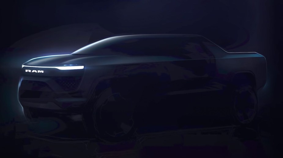 2024 Ram 1500 EV teaser 