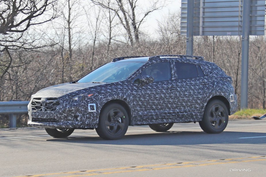 Next Generation Subaru Crosstrek spy shot