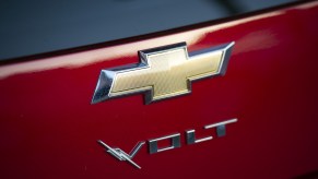 The 2013 Chevy Volt, one of the used hybrids under $15,000