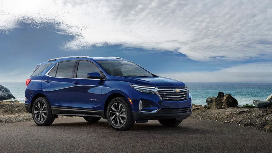 2022 Chevy Equinox off-roading