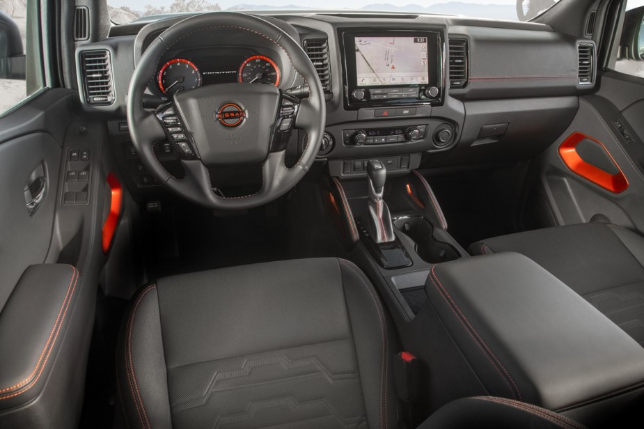 2023 Nissan Frontier PRO truckinterior