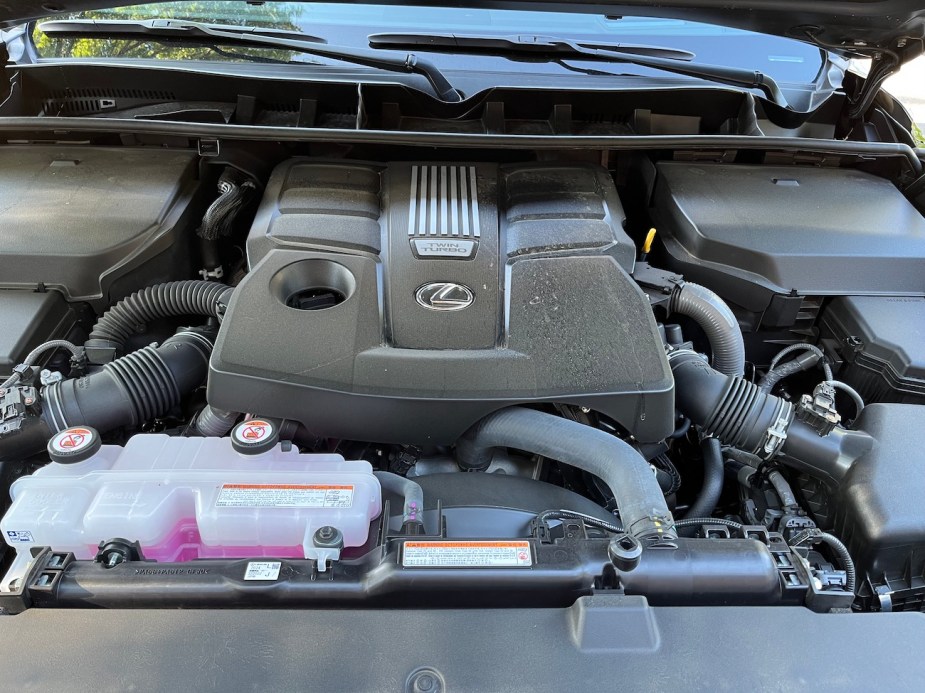 2022 Lexus LX600 engine