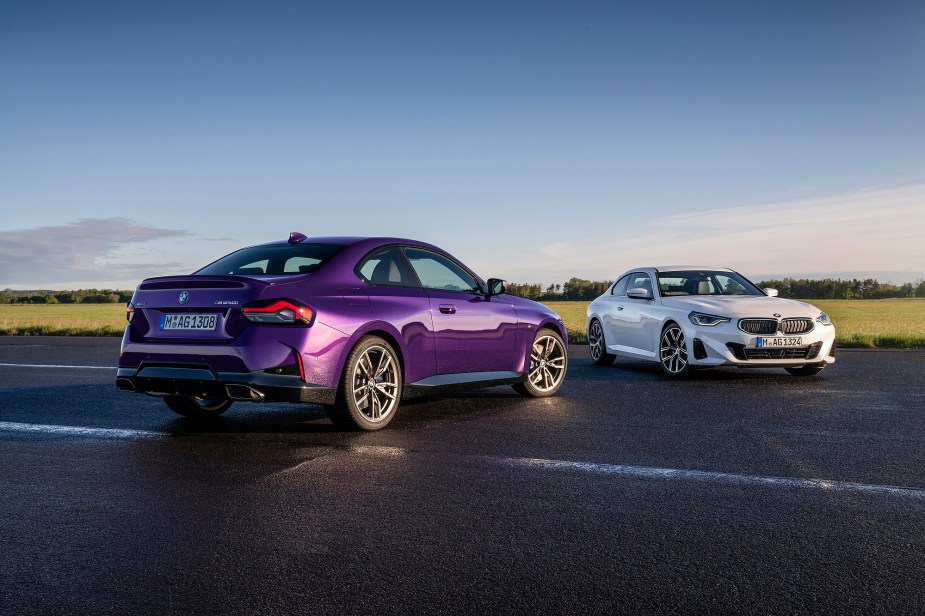 A BMW M240i is one of the sports car coupes that can brag about being faster than the new Supra. 