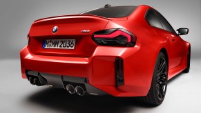 The new 2023 BMW M2 is wider and heavier than the previous M2.