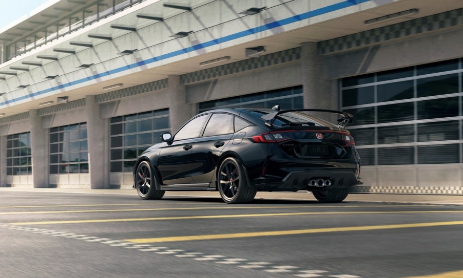 2023 Civic Type R in black