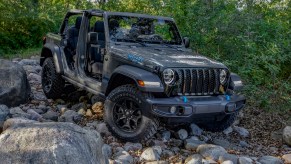 2023 Jeep® Wrangler Willys 4xe off-roading