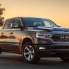 2023 Ram 1500 EcoDiesel pose with a sunrise