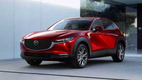 2023 Mazda CX-30 on display