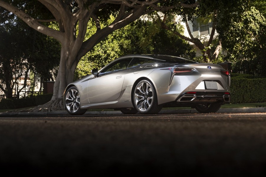 2023 Lexus LC500, another of the luxury hybrid cars