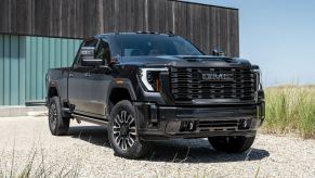 2024 GMC Sierra HD on gravel