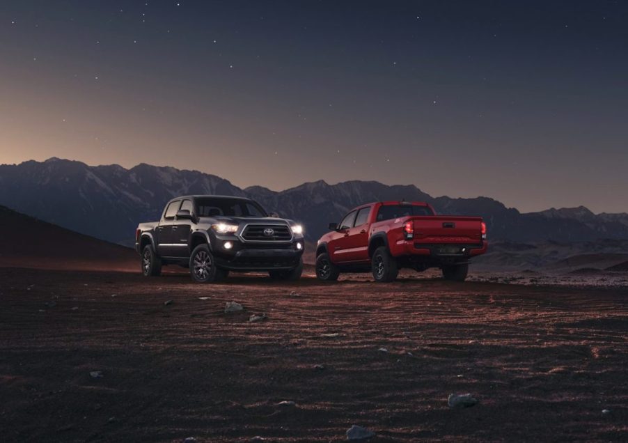 4WD pickup trucks: 2023 Toyota Tacoma Chrome SX Package