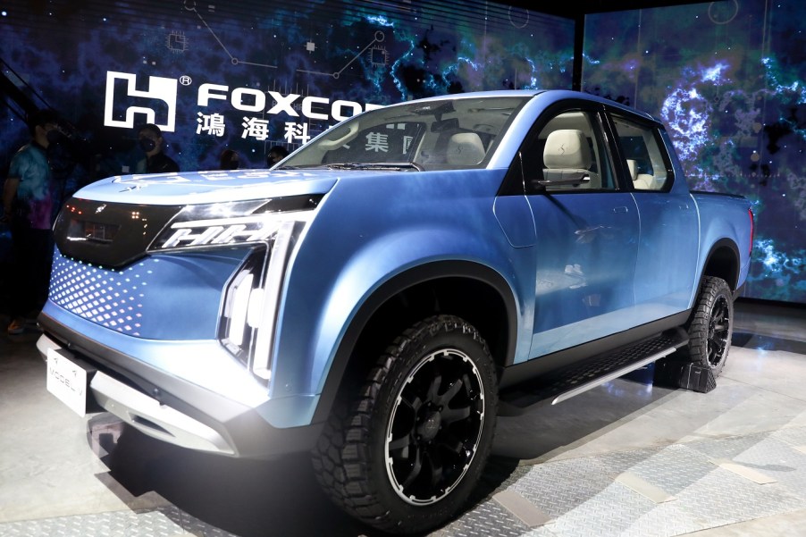 Foxconn's Model V pickup truck concept