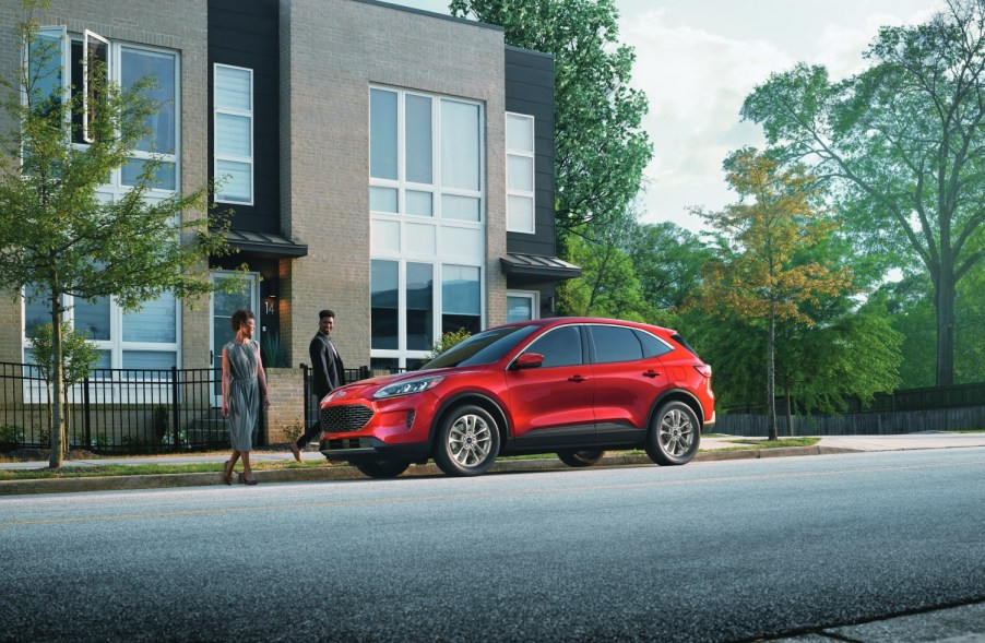 These fuel-efficient small hybrid SUVs include the 2022 Ford Escape Hybrid