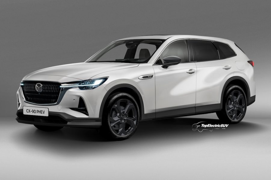 2024 Mazda CX-90 rendering