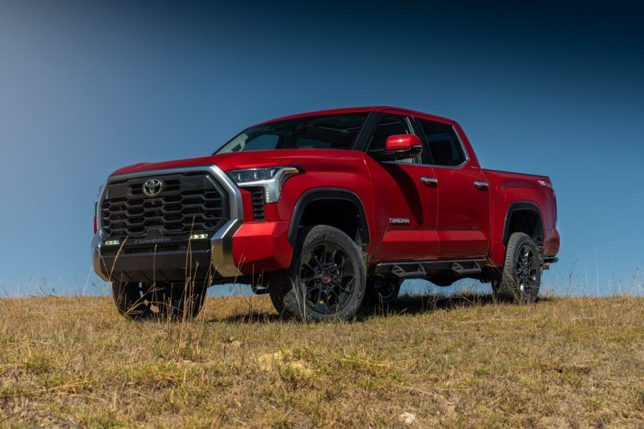 2022 Toyota Tundra with TRD Lift Kit