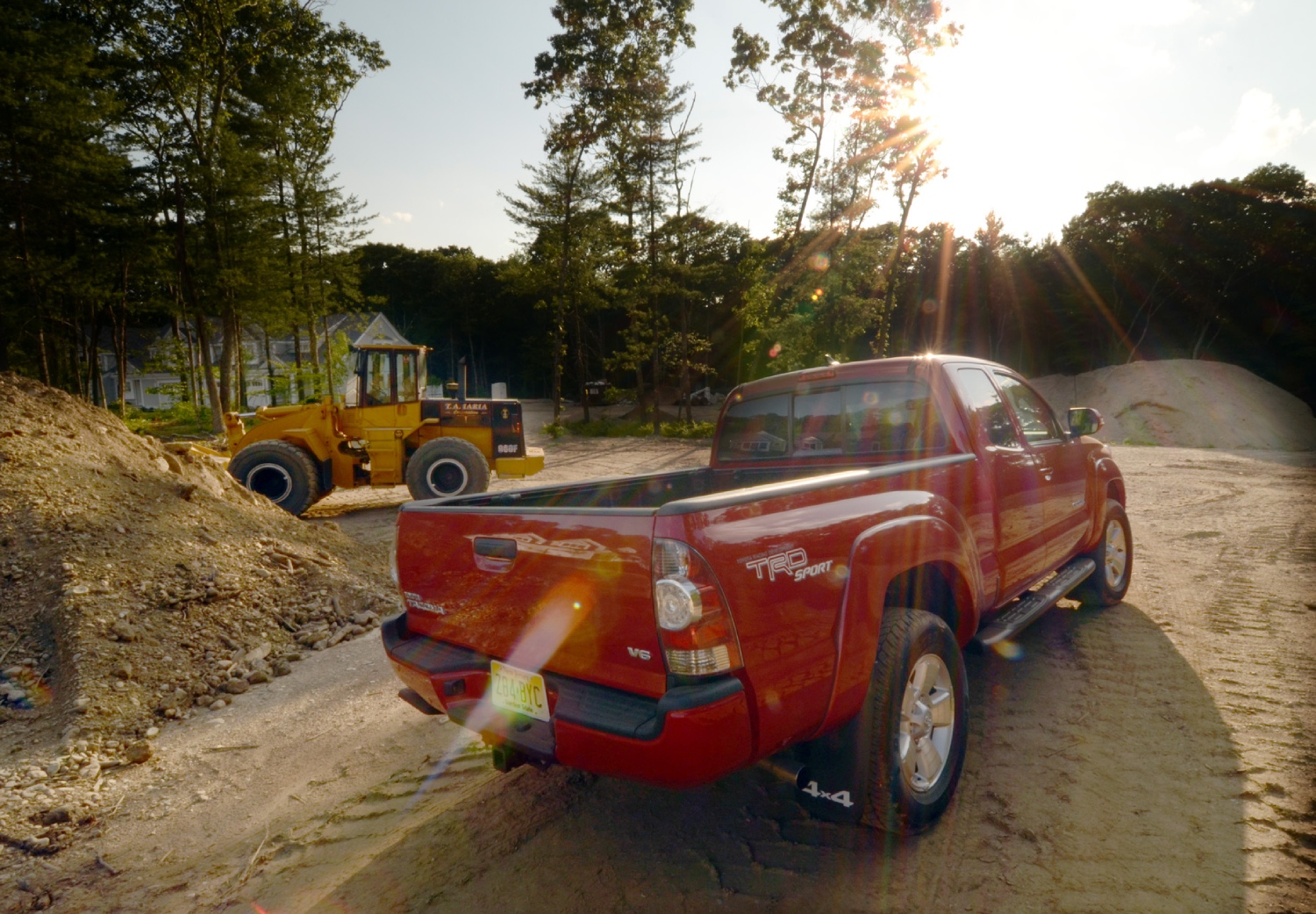 The Toyota Tacoma pickup truck seen here