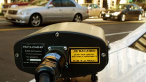 A license plate reader used by the Metropolitan Police Department in Washington, D.C.