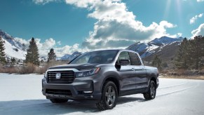 The best new midsize trucks include this Honda Ridgeline