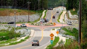 Roundabout and traffic circle rules