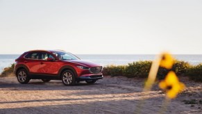 Small SUVs with plenty of cargo space include this Mazda CX-30