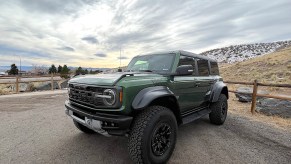 2022 Ford Bronco Raptor front corner