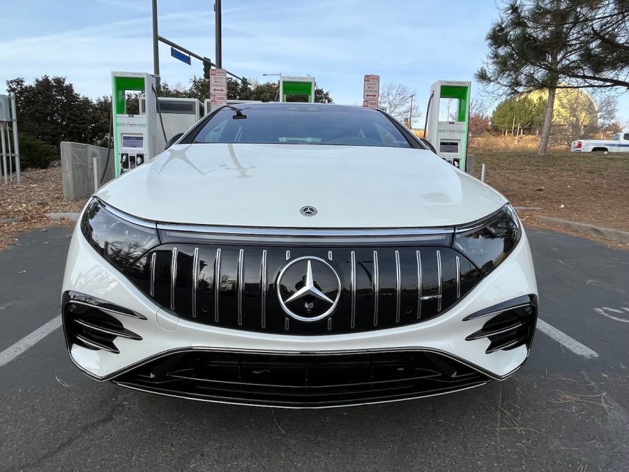 2022 Mercedes-AMG EQS front end