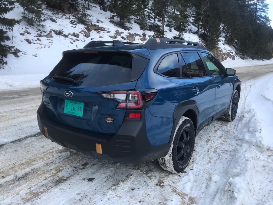 2022 Subaru Outback Wilderness rear view