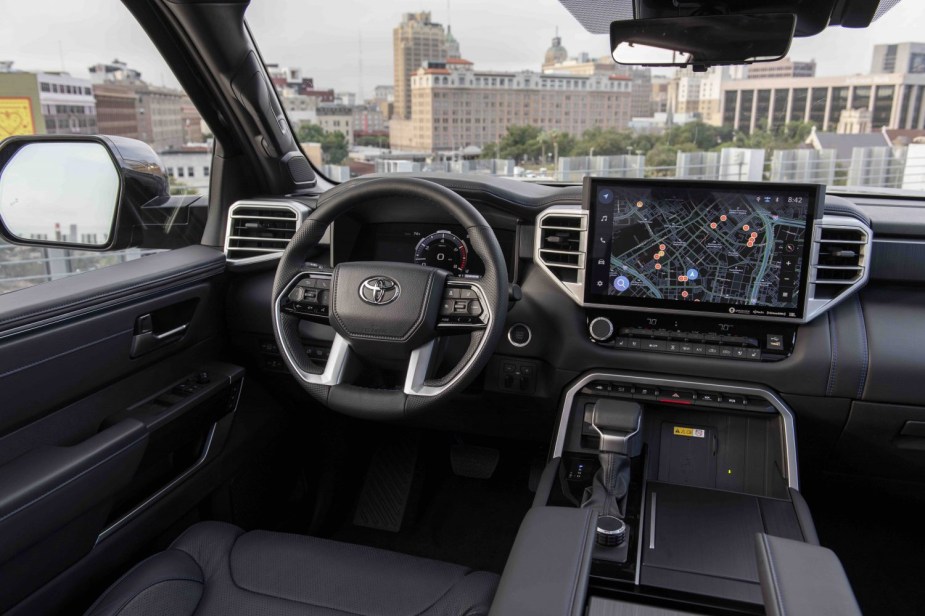 2023 Toyota Tundra dash 