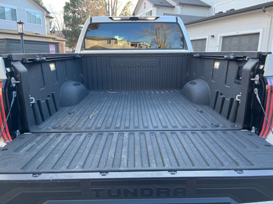 2022 Toyota Tundra truck bed