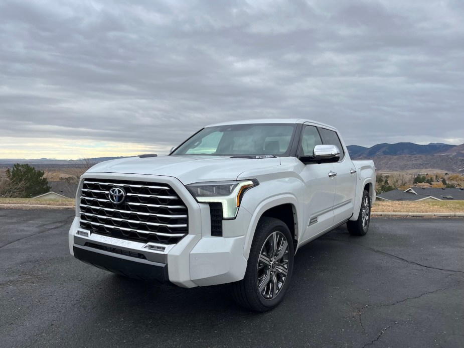 2022 Toyota Tundra Capstone cover