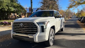 2022 Toyota Tundra front corner angle