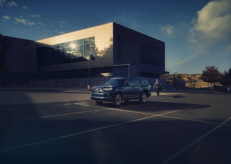 2022 Toyota TRD Sport driving on a street