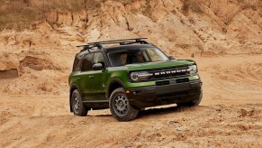 2023 Ford Bronco Sport Black Diamond package off-roading