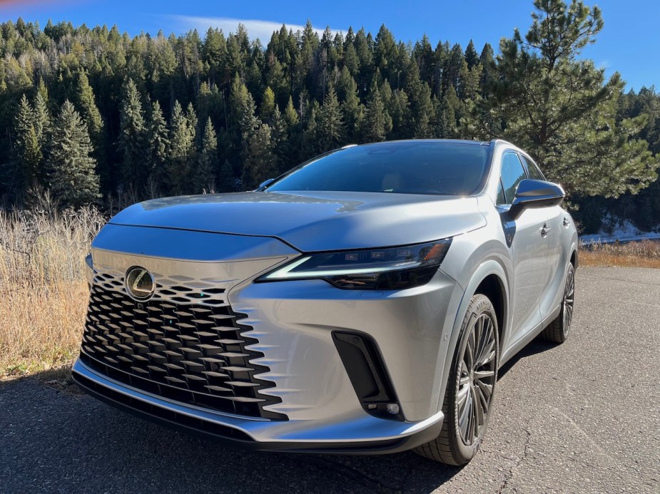 2023 Lexus RX 350h front end