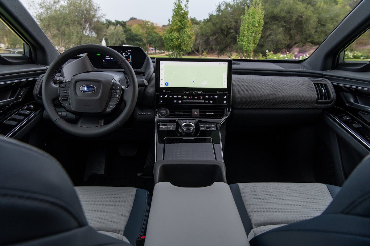 2023 Subaru Solterra interior