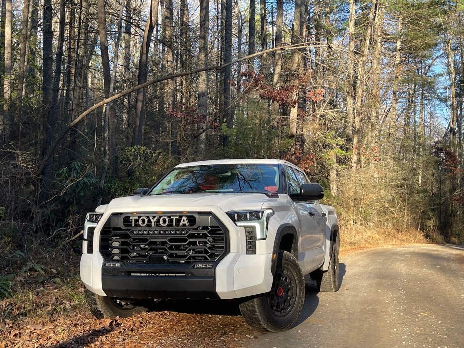 2023 Toyota Tundra TRD Pro off-roading