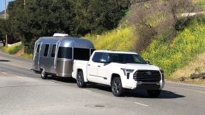 2023 Tundra Capstone Towing a Trailer