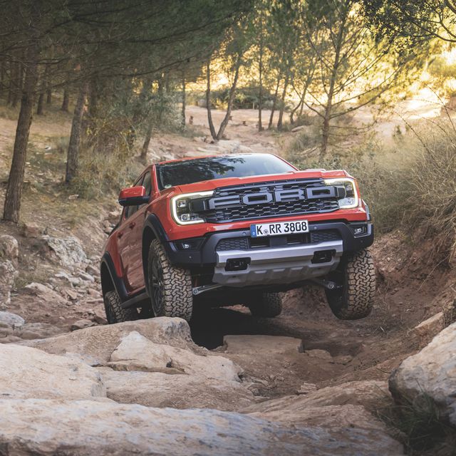 2023 Ford Ranger Raptor off-roading