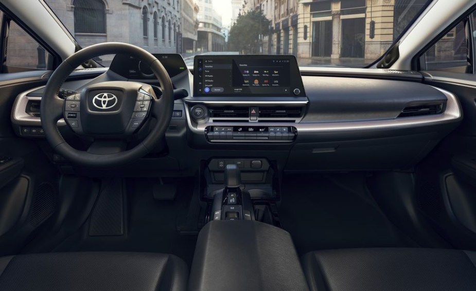 2023 Toyota Prius interior