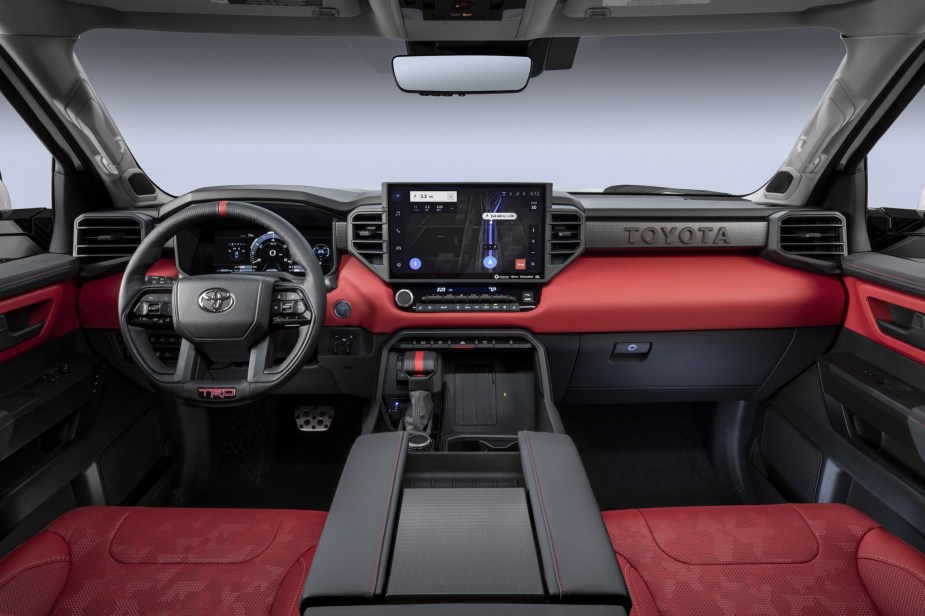 2023 Toyota Sequoia interior